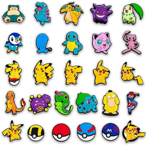 Anime Shoe Charms for Clog Sandals Wristband Bracelets PVC  Shoe Charms for Kids - Picture 5 of 5